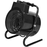 Fabrilamp - zen�n a�rotherme industriel noir 3000w 2 puissances thermostat ip24 (33x24x22, 5cm)