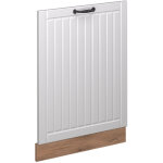 Fa�ade de lave - vaisselle fame - line, blanc campagne, 60cm sans pt, vicco