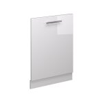Vicco - faade de lave - vaisselle fame - line, blanc haute brillance, 60cm sans pt