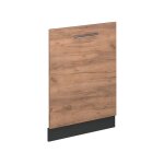 Vicco - fa�ade de lave - vaisselle fame - line, ch�ne de force dor�, 60cm sans pt