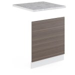 Faade r - line, gris, 60 cm, pt marbre vicco