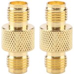 Fafeicy adaptateur coaxial femelle � femelle, connecteur de c�ble coaxial 2 pi�ces, rallonge de c�ble ...