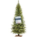 Fairytrees sapin de nol artificiel 180 cm nordmann premium slim lments naturels mouls par injection ...