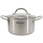 Faitout 20 cm en inox 18 / 10 triply fackelmann vita3