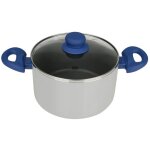 Faitout avec dosage d'huile et couvercle 20 cm tasty casserole