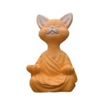 Fantastique orange bouddha chat figurine méditation yoga collection, happy cat collection, cadeaux amoureux ... Fantastique orange bouddha chat figurine méditation yoga collection, happy cat collection, cadeaux amoureux ...