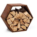 Farmcook - range b�ches hexagonal modulable harena en acier rouill�