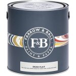 Farrow & ball - dead flat - ultra mate - murs et boiseries - 2. 5 l farrow & ball dead flat 2, 5l - couleur ...