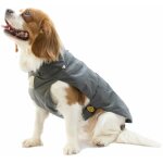 Fashion dog - manteau pour chien avec doublure en fausse fourrure - gris - 33 cm Fashion dog - manteau pour chien avec doublure en fausse fourrure - gris - 33 cm