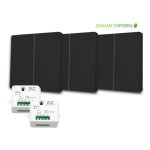 Fast led technology - kit interrupteur va et vient sans fil et sans pile auto aliment� pi�zo�lectrique ...