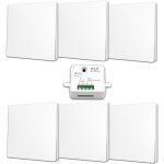 Fast led technology - kit interrupteur va et vient sans fil et sans pile auto aliment pizolectrique ...