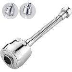 Faucet aerator - can rotate 360 ??degrees / water saving strainer / aerated spray and shower spray two ...