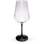 Fauchon art de la table - set de 6 verres 450ml en cristallin signature