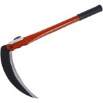 Faucille multifonctionnelle agricole, foresti�re et de jardin en acier au mangan�se + poign�e en pvc ...