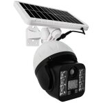 Fausse camera de securite lampe solaire avec detecteur de mouvement 60 w led