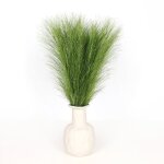 Fausse herbe de la pampa, 5 tiges 45 cm / 18'' petite herbe de la pampa duveteuse r�plique plumes de ...