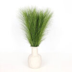 Fausse herbe de la pampa, 5 tiges 45 cm / 18'' petite herbe de la pampa duveteuse r�plique plumes de ...
