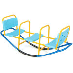 Fauteuil � bascule 3 places � bascule de jardin avec poign�es � bascule pour enfants jusqu'� 100 kg de ...