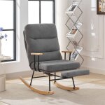 Fauteuil � bascule confortable, hauteur 100 cm, largeur d'assise 58 cm, avec r�glage par gravit�, m�canisme ...