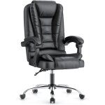 Wowttrelax - fauteuil de bureau, chaise de bureau ergonomique avec large assise rembourr�e, avec roulettes, ...