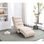 Fauteuil, canap� simple, fauteuil de massage �lectrique, convient pour bureau / salon / chambre, lin, ...