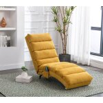 Fauteuil, canap� simple, fauteuil de massage �lectrique, convient pour bureau / salon / chambre, lin, ...