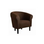 Viva - fauteuil club monaco marron