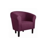 Viva - fauteuil club monaco violet