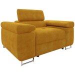 Mobilier1 - fauteuil comfivo eliferu 106, wave 05, 70x134x102cm, tapisserie, pieds: m�tal, 0