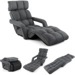 Fauteuil convertible 1 place adulte avec appui - tte, dossier rglable 6 positions 16 - 107, chauffeuse ...