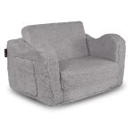 Fauteuil pour enfants conni, gris, 60x36cm dpliable, vicco