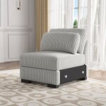 Dans les nuages ? fauteuil relax en velours c�tel� ? confort optimal avec accoudoirs ergonomiques ? dimensions ...