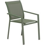 Fauteuil de jardin empilable essentia vert laurier - hesp�ride