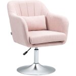 Homcom - fauteuil lounge design grand confort coussins lombaires hauteur réglable pivotant 360° piètement ... Homcom - fauteuil lounge design grand confort coussins lombaires hauteur réglable pivotant 360° piètement ...