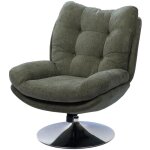 Amadeus - fauteuil magnum vert chrome