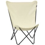 Fauteuil papillon - maxi pop up - airlon - beige ecru -