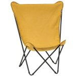 Fauteuil papillon - maxi pop up - airlon - jaune curry - lafuma mobilier