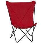 Fauteuil papillon - maxi pop up - airlon - rouge garance -