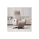 Wishdor - fauteuil pivotant, fauteuil relax, fauteuil tv avec repose - pieds, appui - tte, dossier rglable, ...