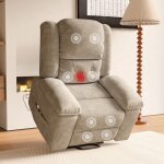 Fauteuil relax lectrique, avec fonction de relaxation, aide au leve, fonction inclinable, chaleur, vibration, ...