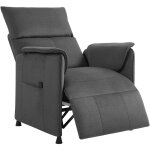Fauteuil relax �lectrique - homcom - fonction m�moire, repose - pieds r�tractable, t�l�commande - noir ...