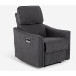 Fauteuil relax inclinable �lectrique avec chargeur usb eleonora