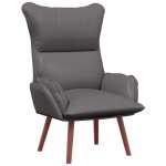 Fauteuil relaxant gris 69 x 74 x 93 cm faux cuir vidaxl