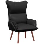 Fauteuil relaxant noir 69 x 74 x 93 cm faux cuir vidaxl