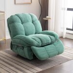 Dyhome fauteuil de relaxation électrique pivotant avec fonction massage et chauffage, avec port de charge ... Dyhome fauteuil de relaxation électrique pivotant avec fonction massage et chauffage, avec port de charge ...