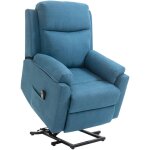 Homcom - fauteuil de relaxation électrique - fauteuil releveur inclinable avec repose - pied ajustable ... Homcom - fauteuil de relaxation électrique - fauteuil releveur inclinable avec repose - pied ajustable ...