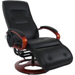 Décoshop26 - fauteuil de relaxation fonction de massage 9 programmes 5 niveaux d'intensité en cuir noir ... Décoshop26 - fauteuil de relaxation fonction de massage 9 programmes 5 niveaux d'intensité en cuir noir ...