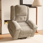 Fauteuil releveur �lectrique, fauteuil massant relaxation avec fonction massage et chaleur, aide � la ...