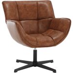 Wahson office chairs - fauteuils salon confortable en cuir pu fauteuil de salon avec assise pais chaise ...