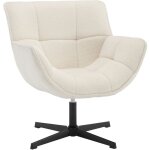 Wahson office chairs - fauteuils salon confortable en fausse fourrure fauteuil de salon avec assise pais ...